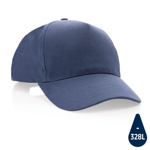 5-panel cap recycled cotton - Image 3